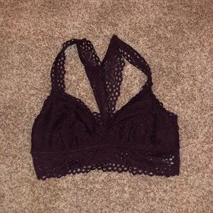 Burgundy Bralette